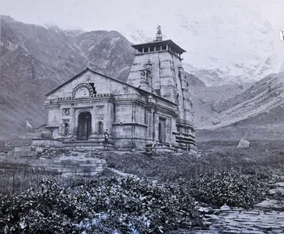 Kedarnath Temple in Garhwal Himalaya, Uttrakhand - 1882 b.webp