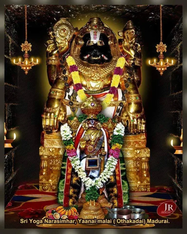 Sri Yoga Narasimhar, Yaana Malai, Othakadai, Madurai.webp